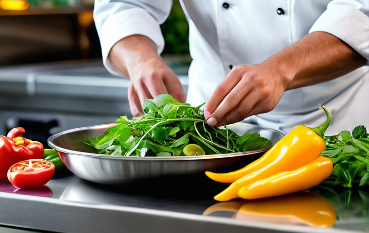 퓨전 패스트푸드에 사용되는 허브 - **Vibrant Fusion Fast Food Platter:**
A top-down, brightly lit, and highly appetizing close-up o... 퓨전 패스트푸드에 사용되는 허브 - **Vibrant Fusion Fast Food Platter:**
A top-down, brightly lit, and highly appetizing close-up o...