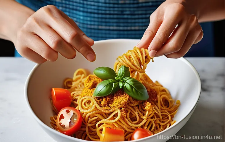 퓨전 패스트푸드와 스낵 조합 - **A vibrant street food scene bustling with young people enjoying fusion snacks.** In the foreground... 퓨전 패스트푸드와 스낵 조합 - **A vibrant street food scene bustling with young people enjoying fusion snacks.** In the foreground...