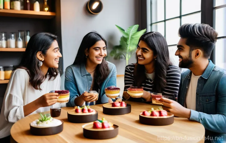 퓨전 패스트푸드와 스낵 조합 - **A close-up shot of hands in a modern, sunlit kitchen, creating an inventive fusion dish.** One set... 퓨전 패스트푸드와 스낵 조합 - **A close-up shot of hands in a modern, sunlit kitchen, creating an inventive fusion dish.** One set...